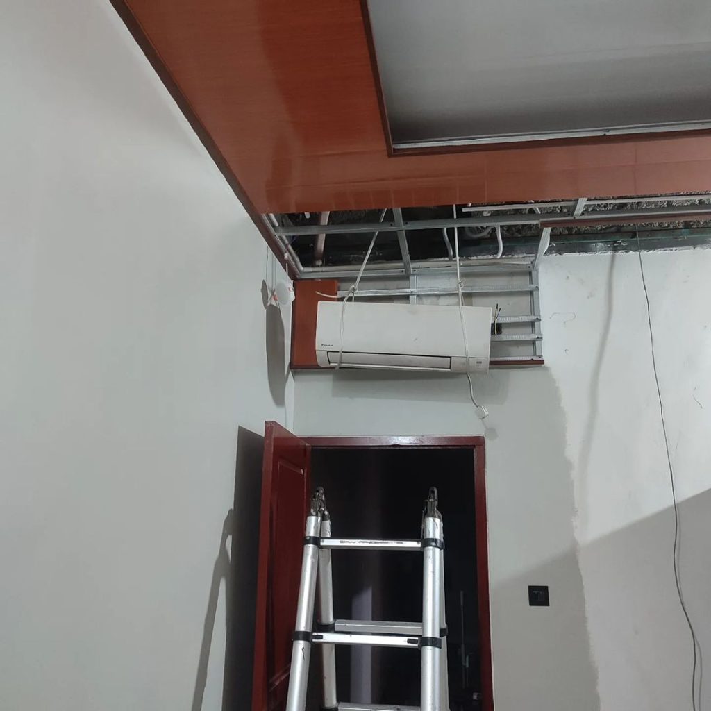 Instalasi AC, Lampu LED, Lampu Hias, Listrik, & Plafond PVC @ Pegadungan, Kalideres, Jakarta Barat, DKI Jakarta