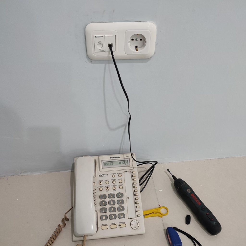 Instalasi Access Door, Access Point / WiFi, Doorbell, Networking, PABX, & Telepon @ Sabika Propertindo, Asem Baris, Tebet, Jakarta Selatan, DKI Jakarta - 1