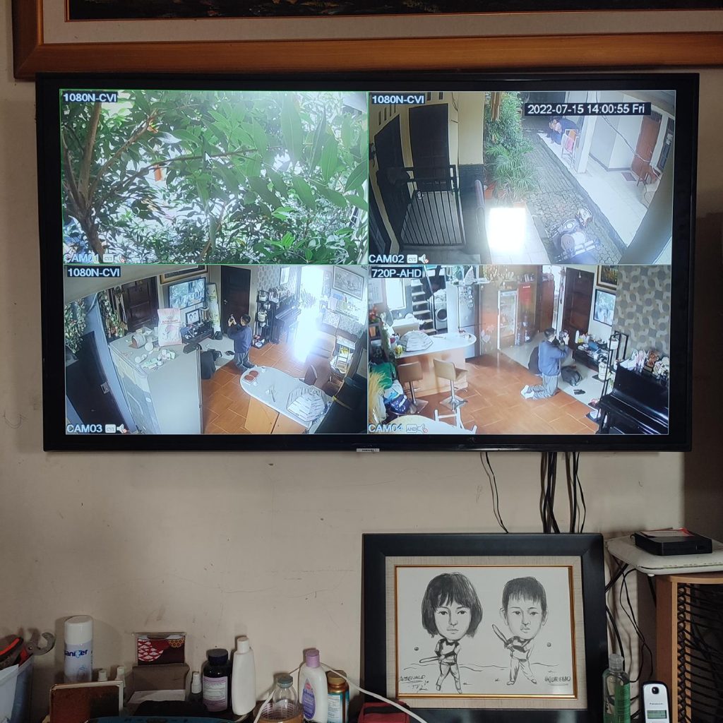 Instalasi CCTV @ Abuserin, Cilandak, Jakarta Selatan, DKI Jakarta