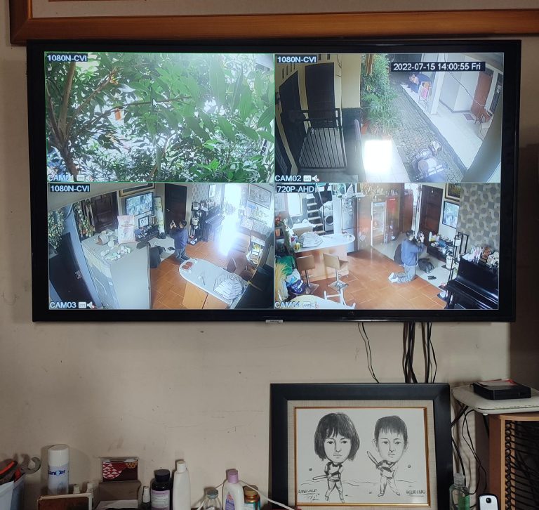 Instalasi CCTV @ Abuserin, Cilandak, Jakarta Selatan, DKI Jakarta