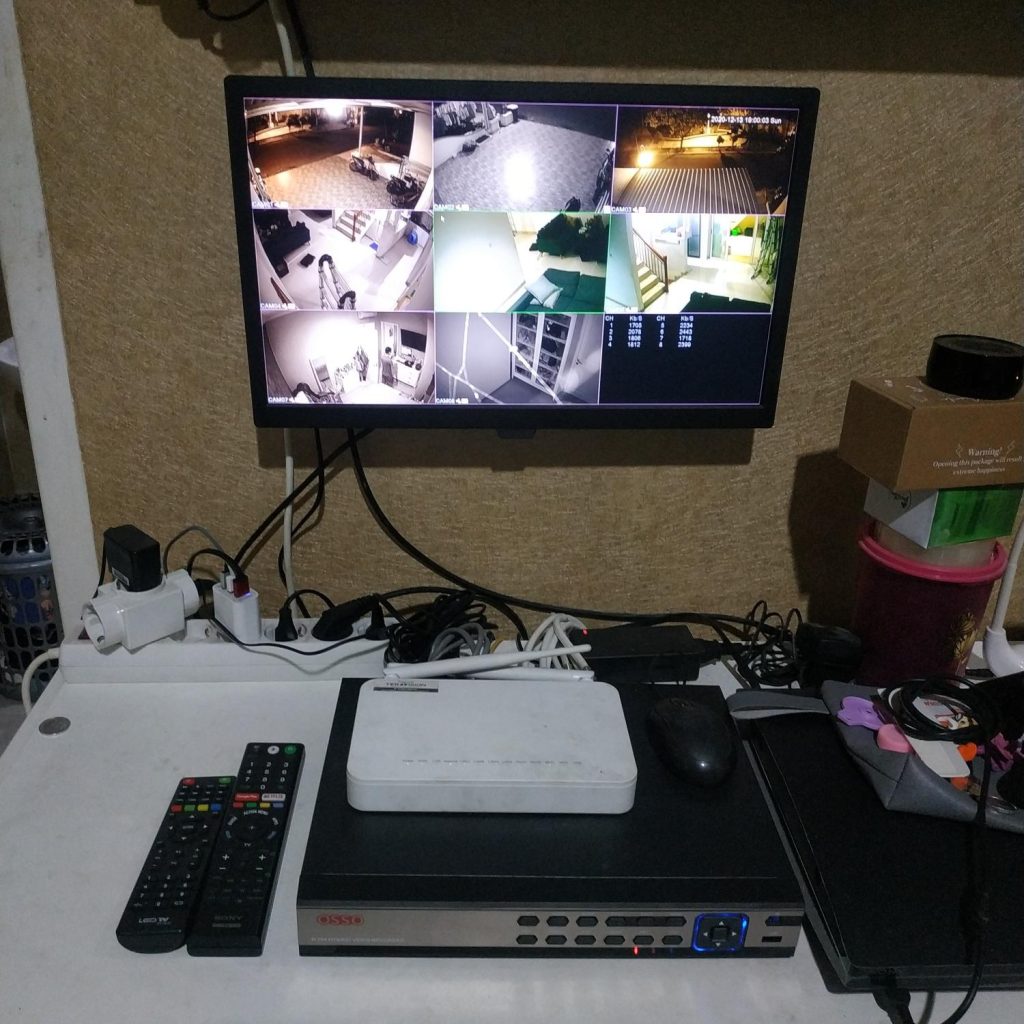 Instalasi CCTV @ Angel Residence, Kalideres, Jakarta Barat, DKI Jakarta
