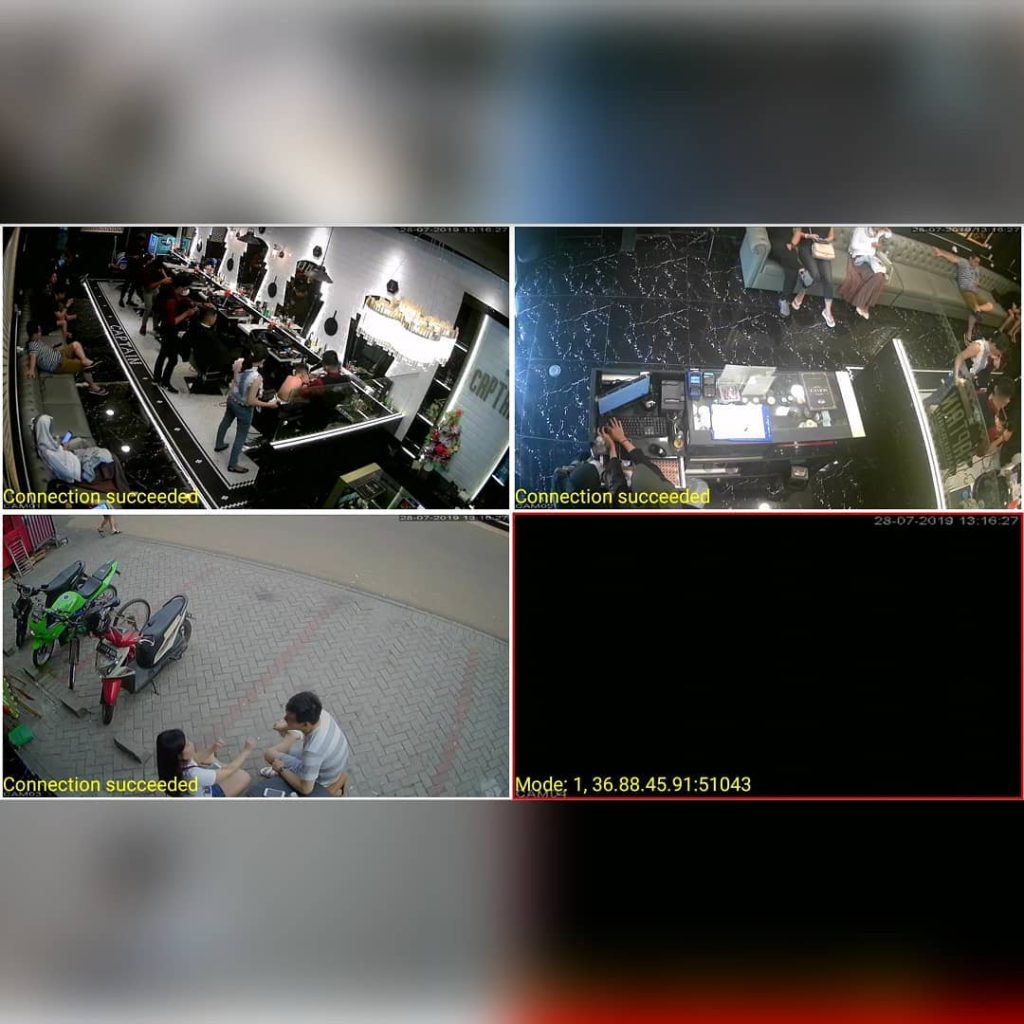 Instalasi CCTV @ Captain Barbershop, Rukan Colosseum, Green Lake City, Cipondoh, Tangerang, Banten