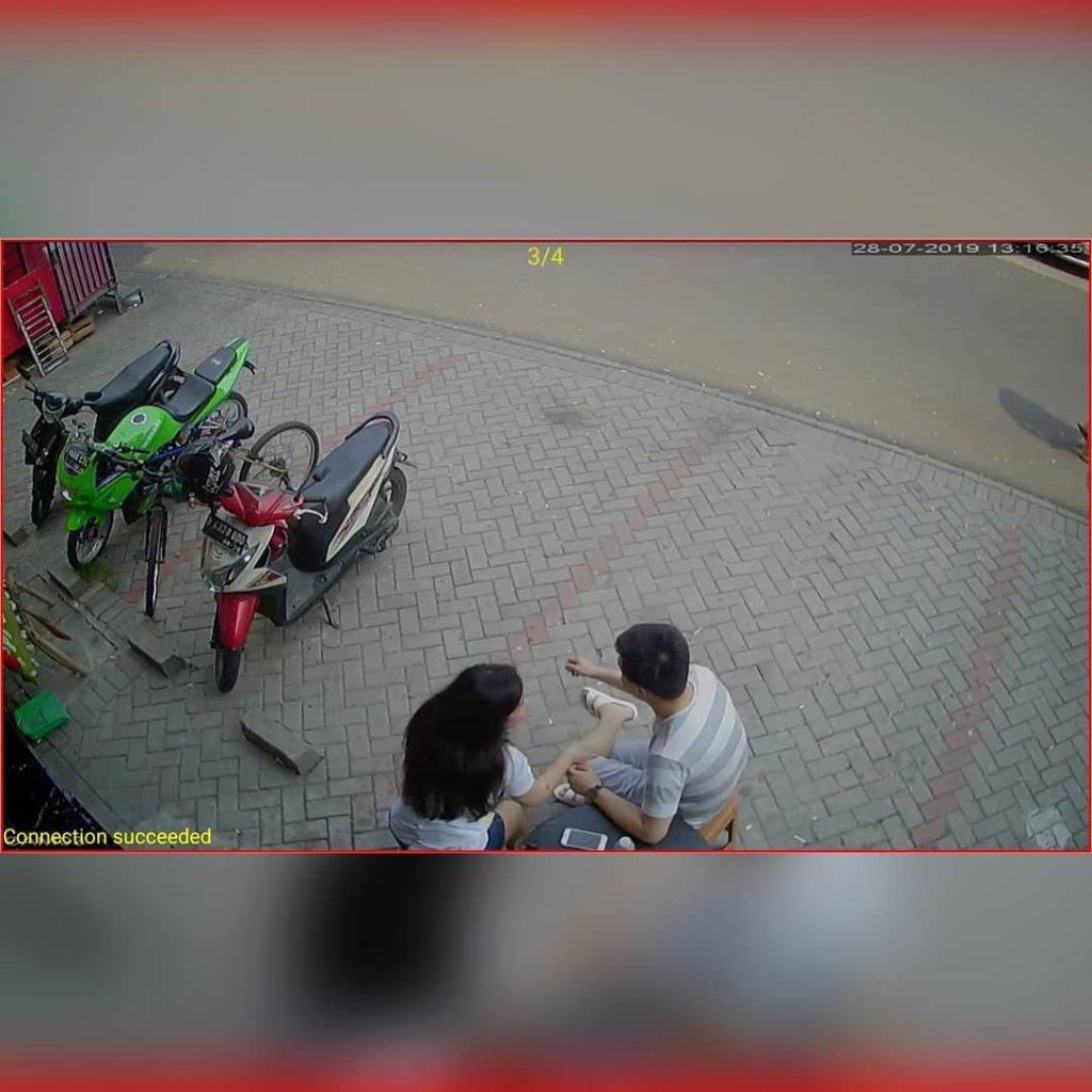 Instalasi CCTV @ Captain Barbershop, Rukan Colosseum, Green Lake City, Cipondoh, Tangerang, Banten