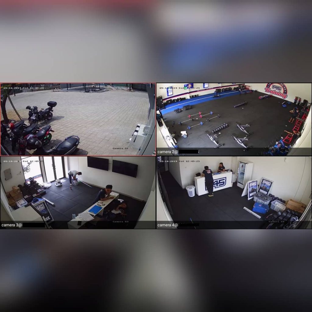 Instalasi CCTV @ F45 Training, Cilandak Barat, Cilandak, Jakarta Selatan, DKI Jakarta