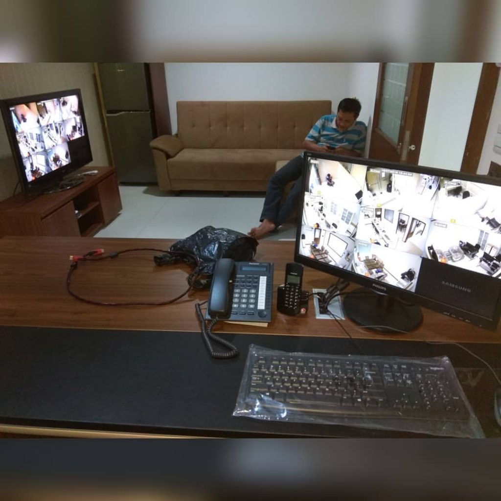 Instalasi CCTV @ Grand Slipi Tower, Palmerah, Jakarta Barat, DKI Jakarta