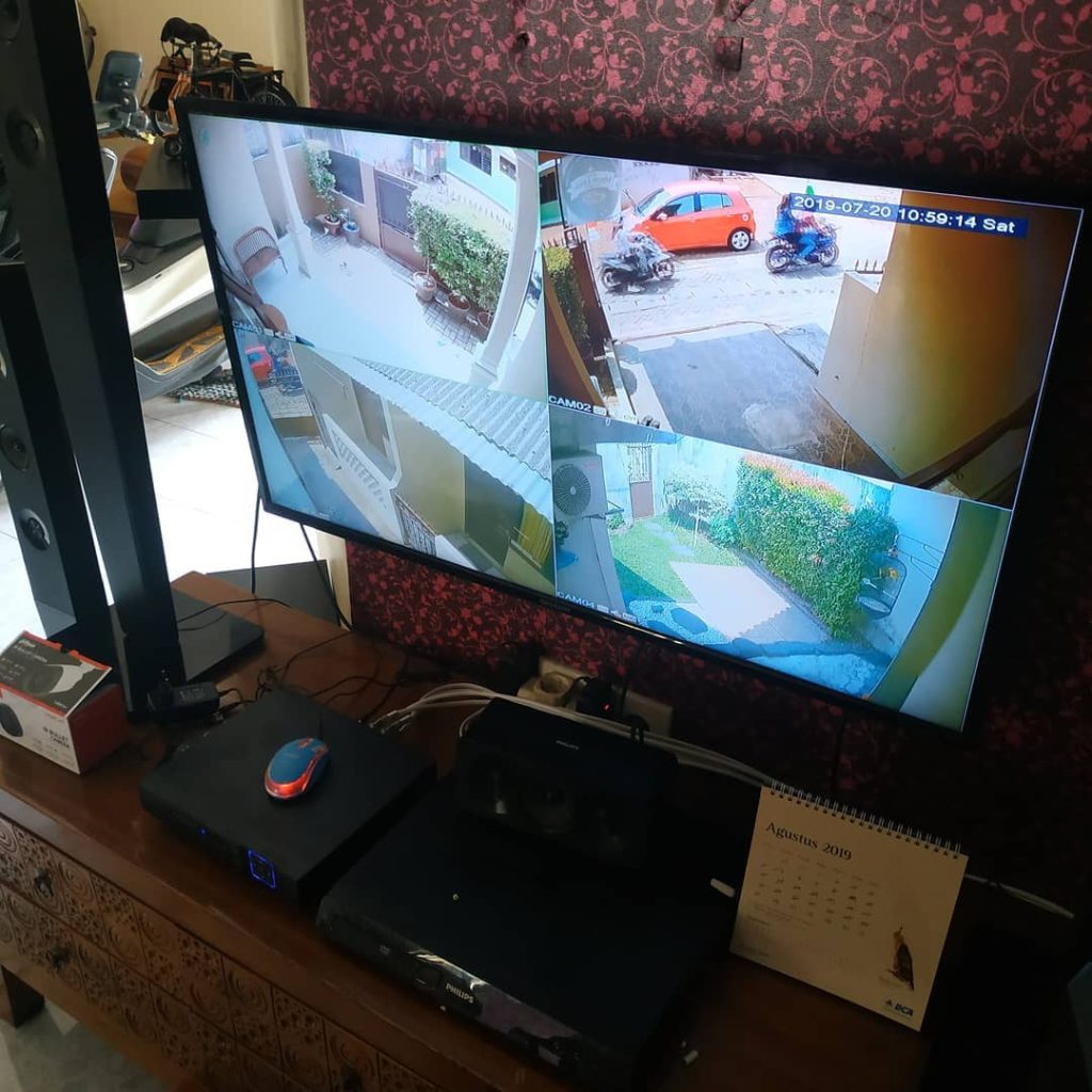 Instalasi CCTV @ H. Gedad, Paninggilan Utara, Ciledug, Tangerang, Banten