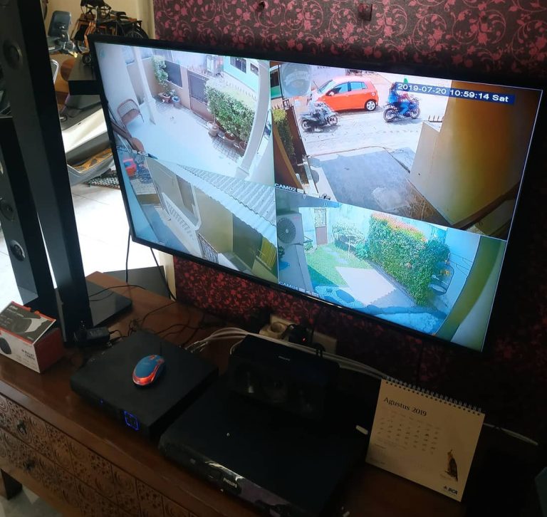Instalasi CCTV @ H. Gedad, Paninggilan Utara, Ciledug, Tangerang, Banten