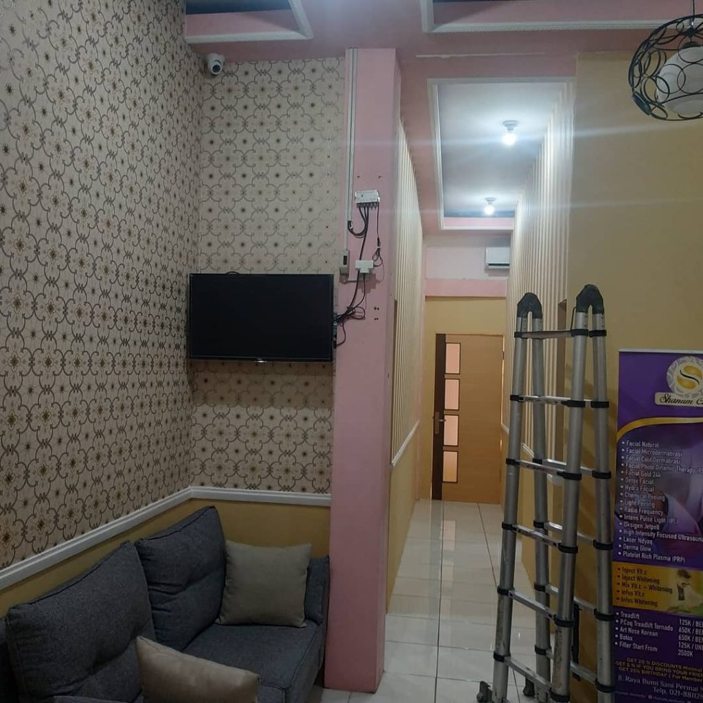 Instalasi CCTV @ Klinik Shanum, Villa Makmur 2, Setiamekar, Tambun Selatan, Bekasi, Jawa Barat