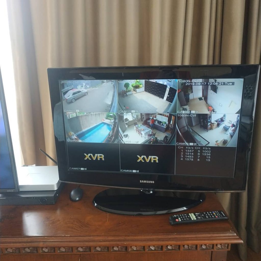 Instalasi CCTV @ Komplek PDK  P&K, Cirendeu, Ciputat Timur, Tangerang Selatan, Banten