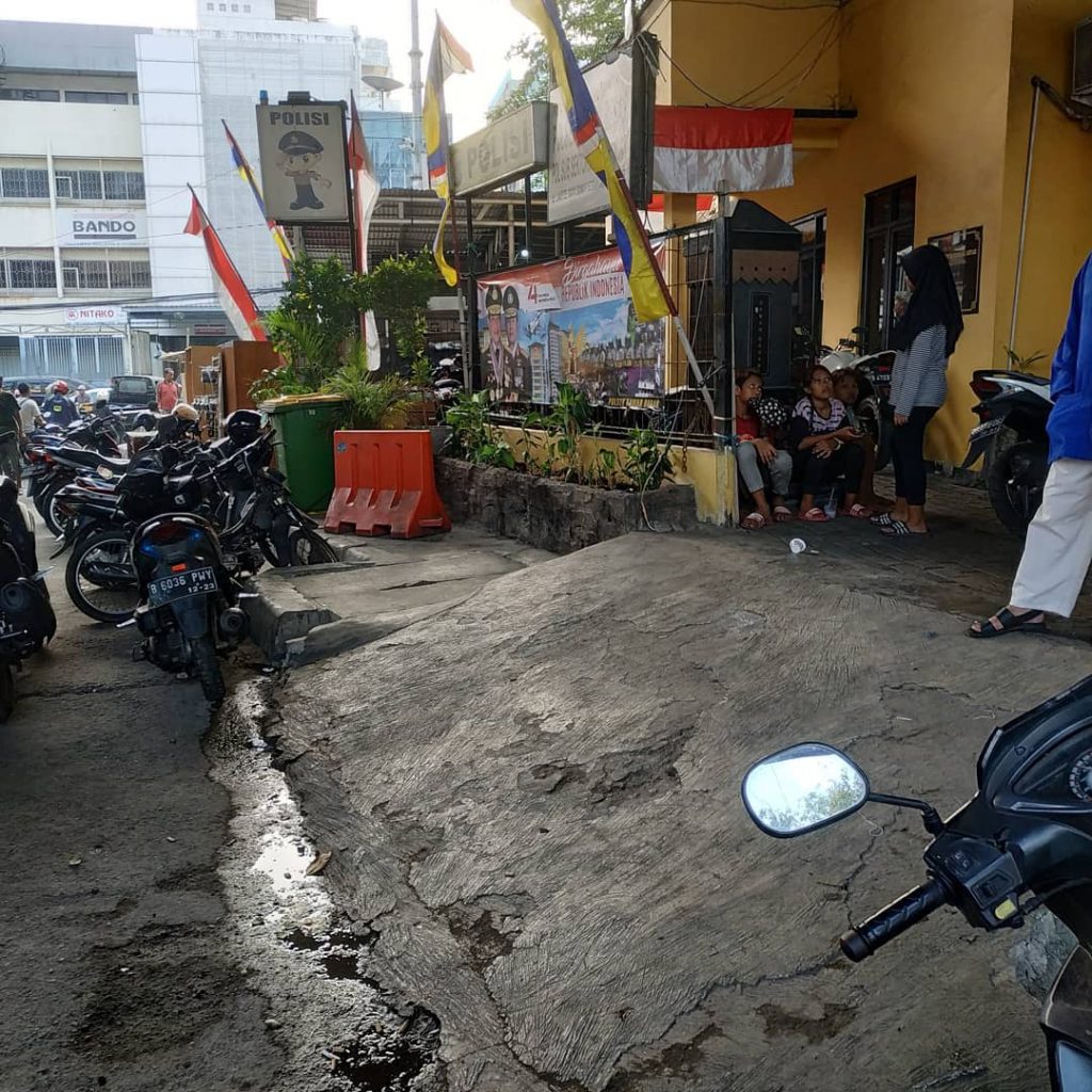 Instalasi CCTV @  Pol Sub Sektor Karang Anyar, Karang Anyar, Sawah Besar, Jakarta Pusat, DKI Jakarta