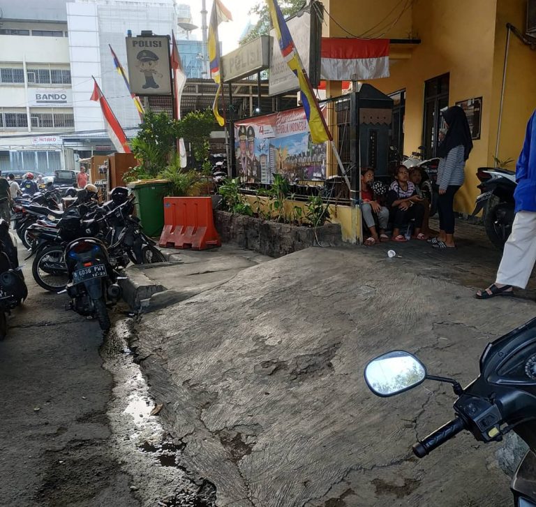 Instalasi CCTV @  Pol Sub Sektor Karang Anyar, Karang Anyar, Sawah Besar, Jakarta Pusat, DKI Jakarta