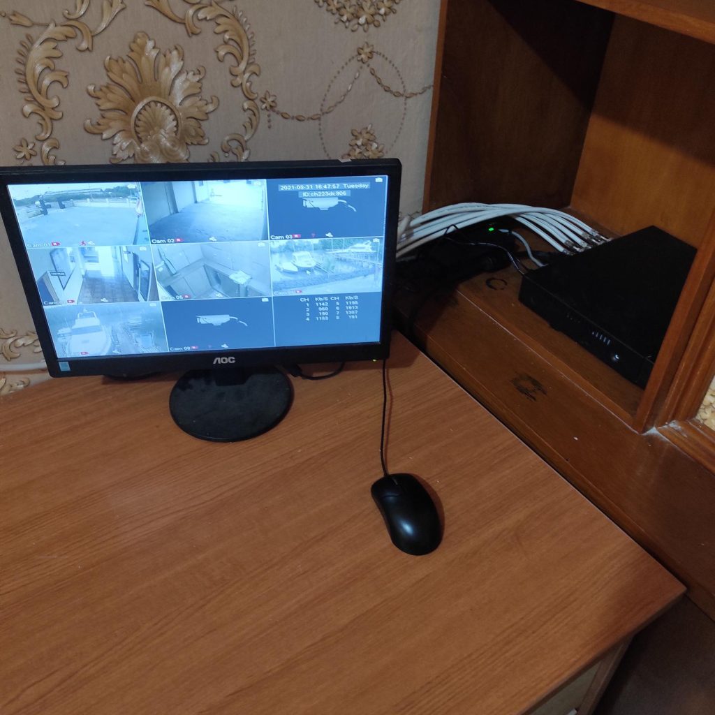 Instalasi CCTV @ Satpolairresta Tangerang, Kronjo, Tangerang, Banten