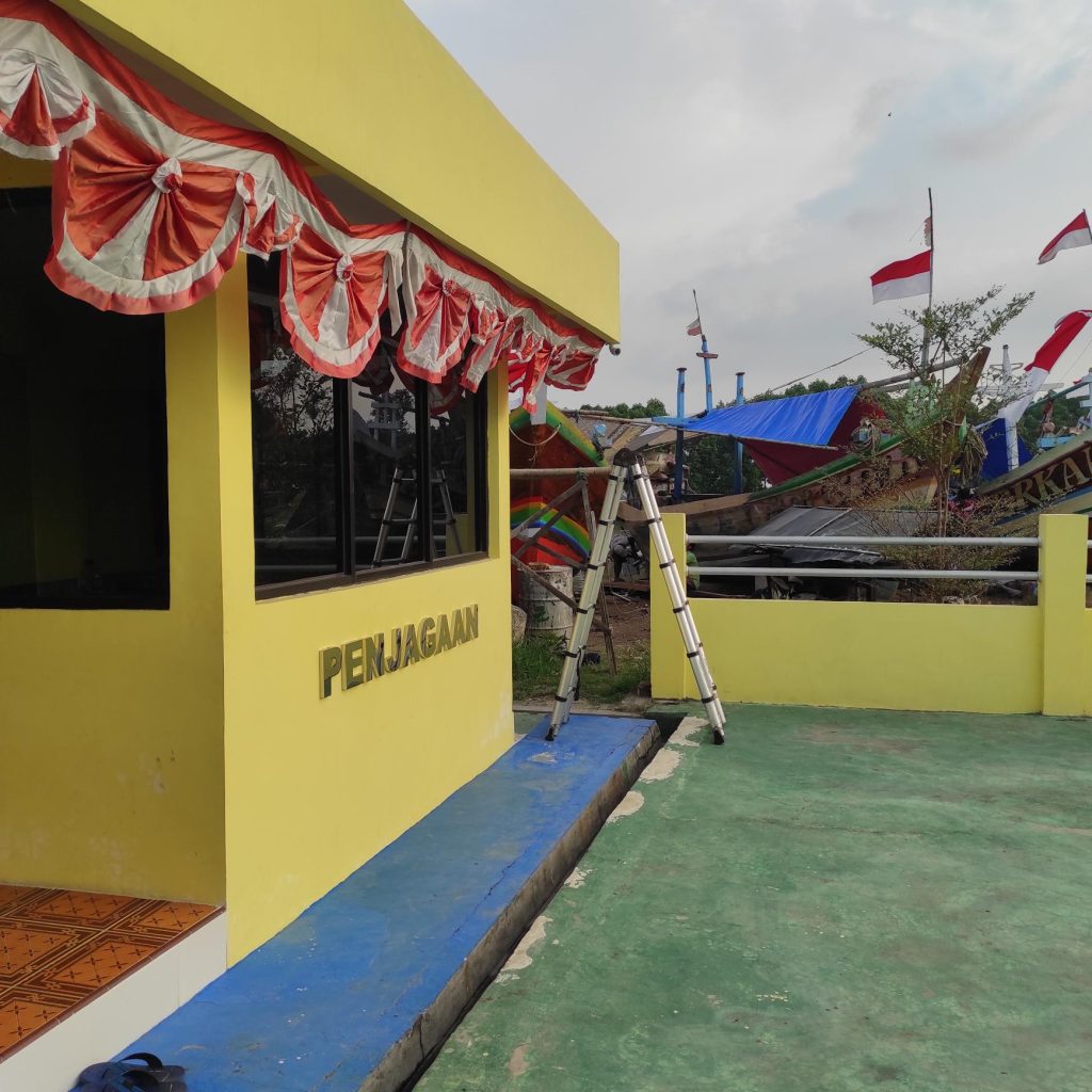 Instalasi CCTV @ Satpolairresta Tangerang, Kronjo, Tangerang, Banten