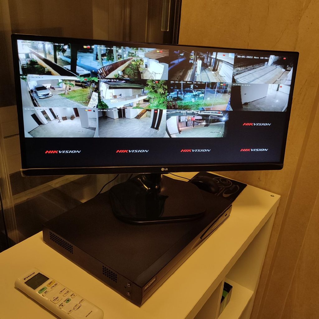 Instalasi Networking, IP & Speed Dome CCTV @ Sunrise Garden,  Kedoya Utara, Kebon Jeruk, Jakarta Barat