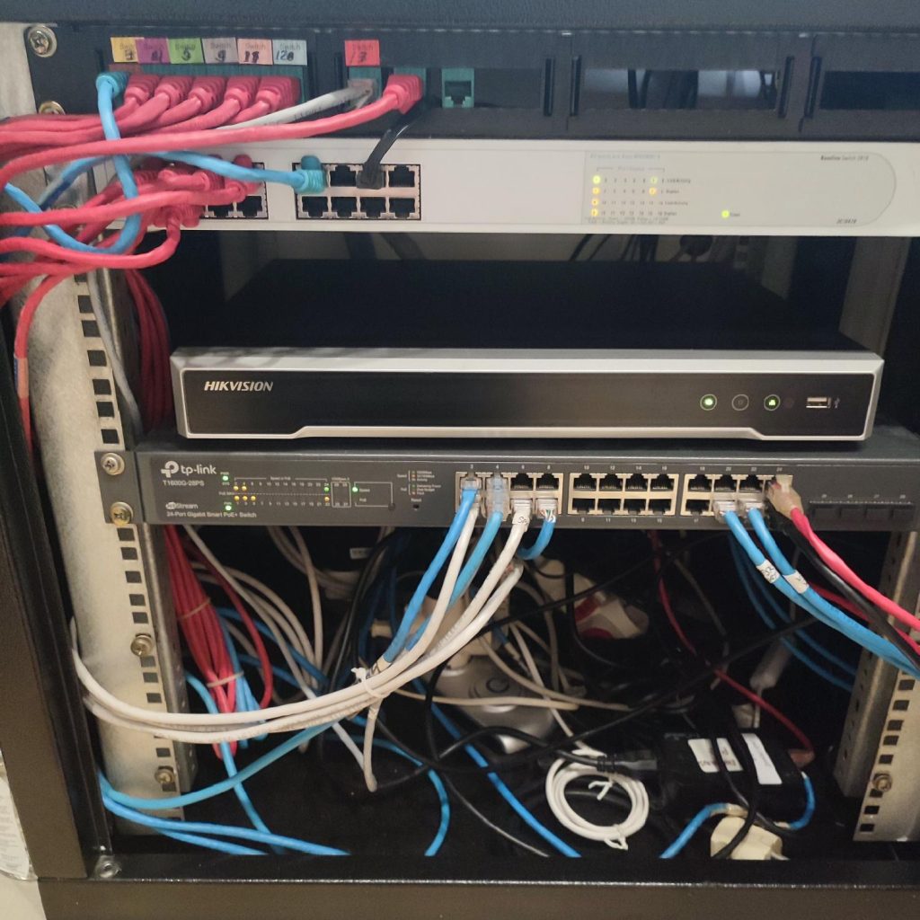 Instalasi Networking, IP & Speed Dome CCTV @ Sunrise Garden,  Kedoya Utara, Kebon Jeruk, Jakarta Barat