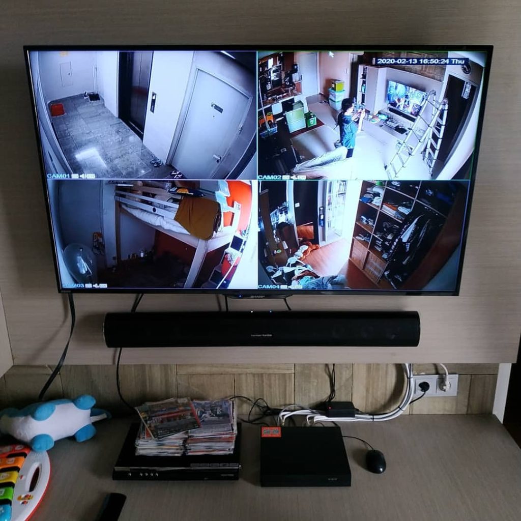 Instalasi CCTV @ The Lavande Residences, Menteng Dalam, Tebet, Jakarta Selatan, DKI Jakarta