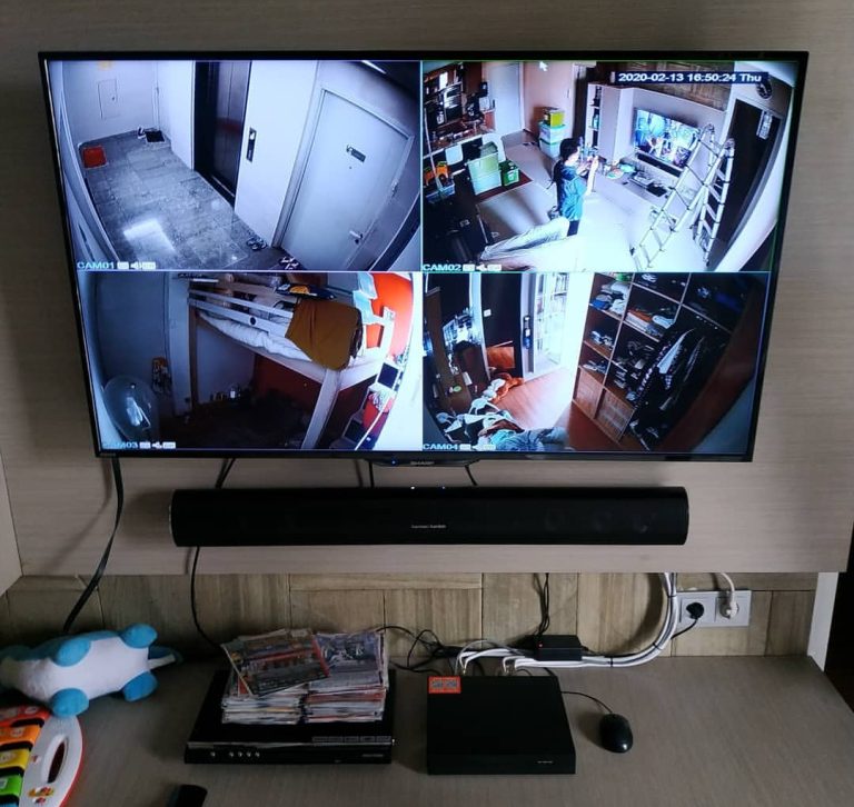 Instalasi CCTV @ The Lavande Residences, Menteng Dalam, Tebet, Jakarta Selatan, DKI Jakarta