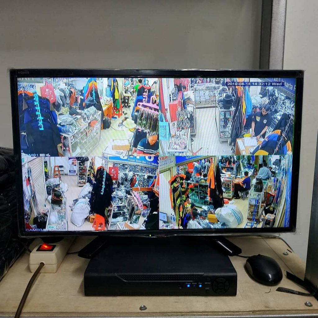 Instalasi CCTV @ UD Hosana, Pasar Senen Blok III, Senen, Jakarta Pusat