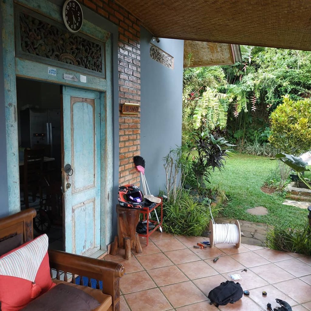 Instalasi CCTV @ Villa Cijeruk, Bogor, Jawa Barat