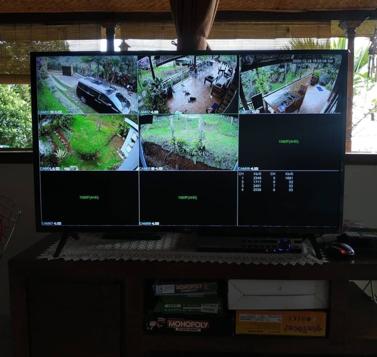 Instalasi CCTV @ Villa Cijeruk, Bogor, Jawa Barat