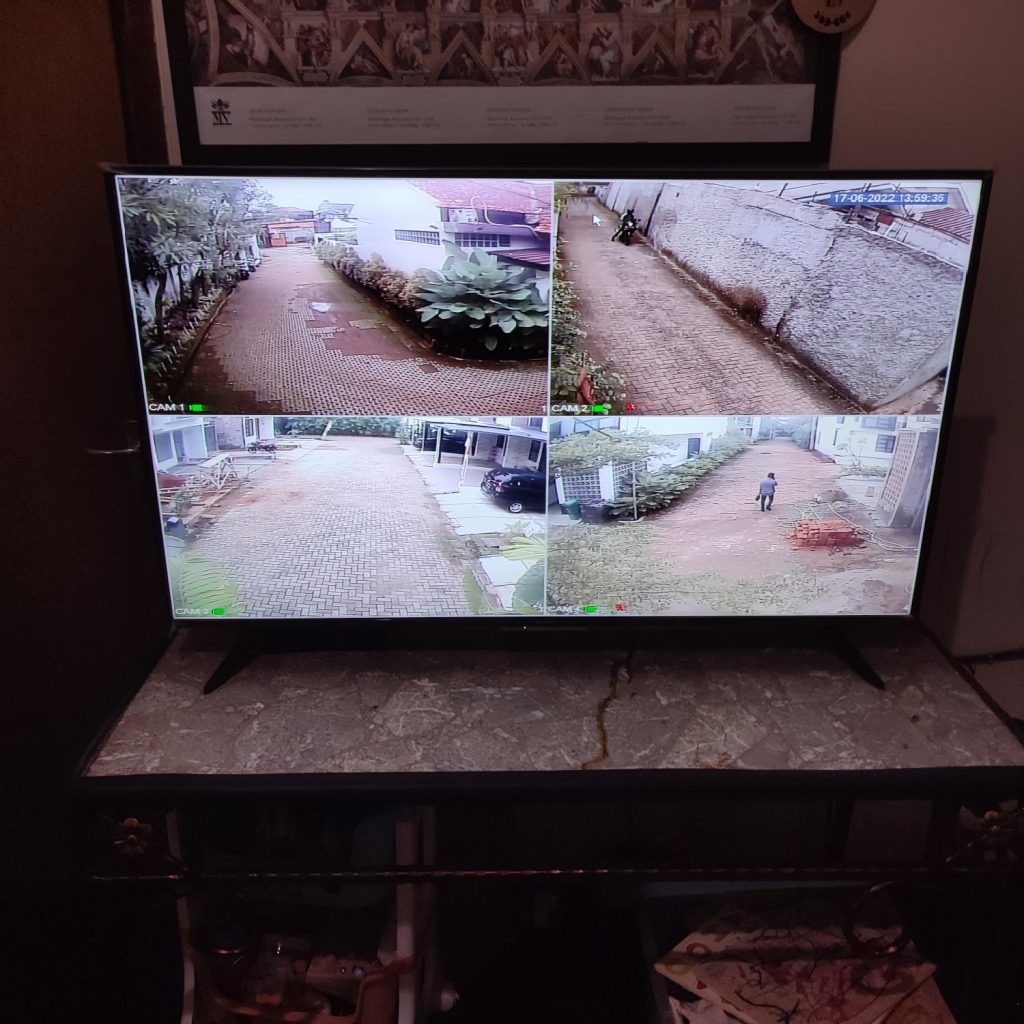 Instalasi CCTV & HDMI Extender @ Jatiloka Residence, Depok, Jawa Barat