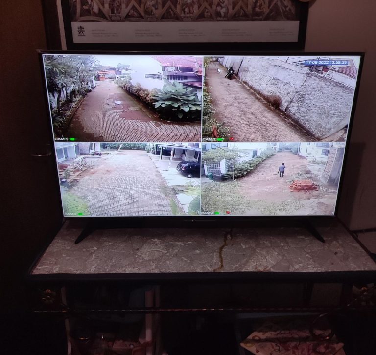Instalasi CCTV & HDMI Extender @ Jatiloka Residence, Depok, Jawa Barat