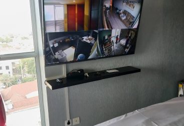 Instalasi CCTV, Meja TV, & TV @ Marbella Kemang Residence, Pela Mampang, Mampang Prapatan, Jakarta Selatan, DKI Jakarta