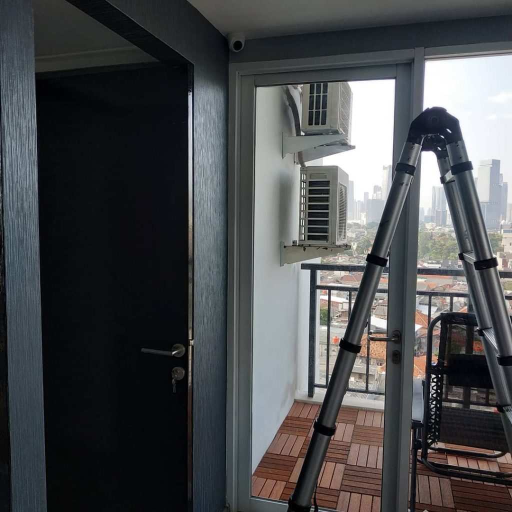 Instalasi CCTV, Meja TV, & TV @ Marbella Kemang Residence, Pela Mampang, Mampang Prapatan, Jakarta Selatan, DKI Jakarta