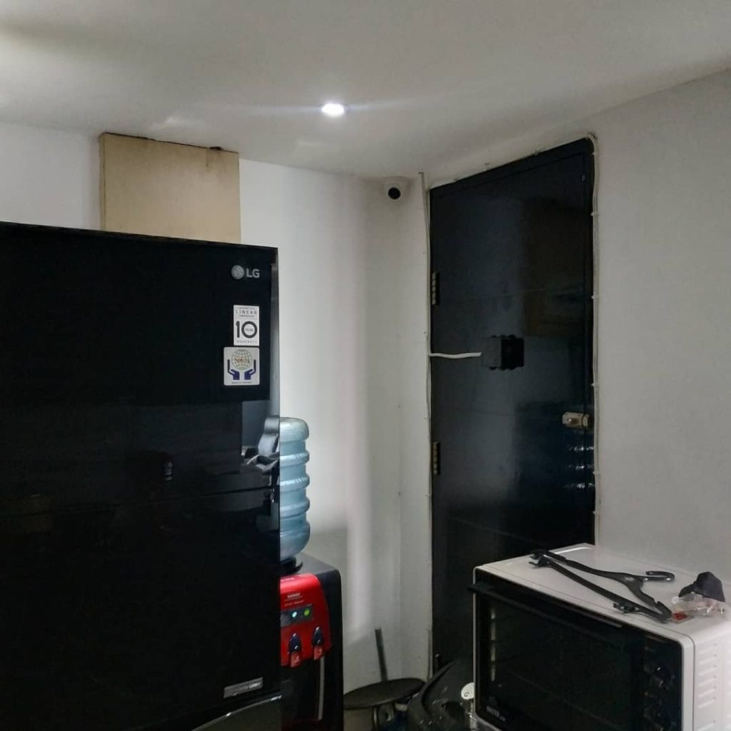 Instalasi CCTV, Meja TV, & TV @ Marbella Kemang Residence, Pela Mampang, Mampang Prapatan, Jakarta Selatan, DKI Jakarta