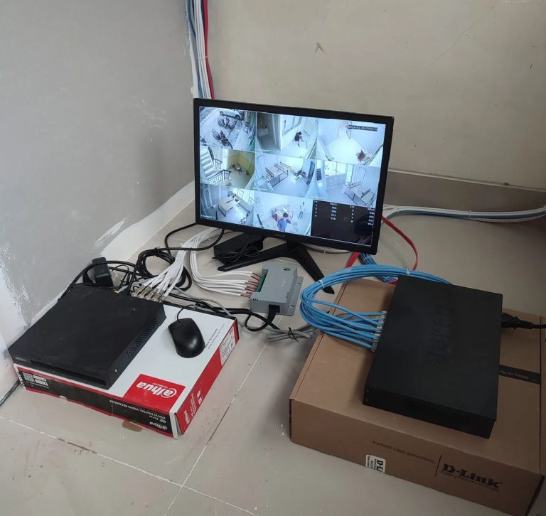 Instalasi CCTV & Networking @ CBD Palm City, Pegadungan, Kalideres, Jakarta Barat, DKI Jakarta