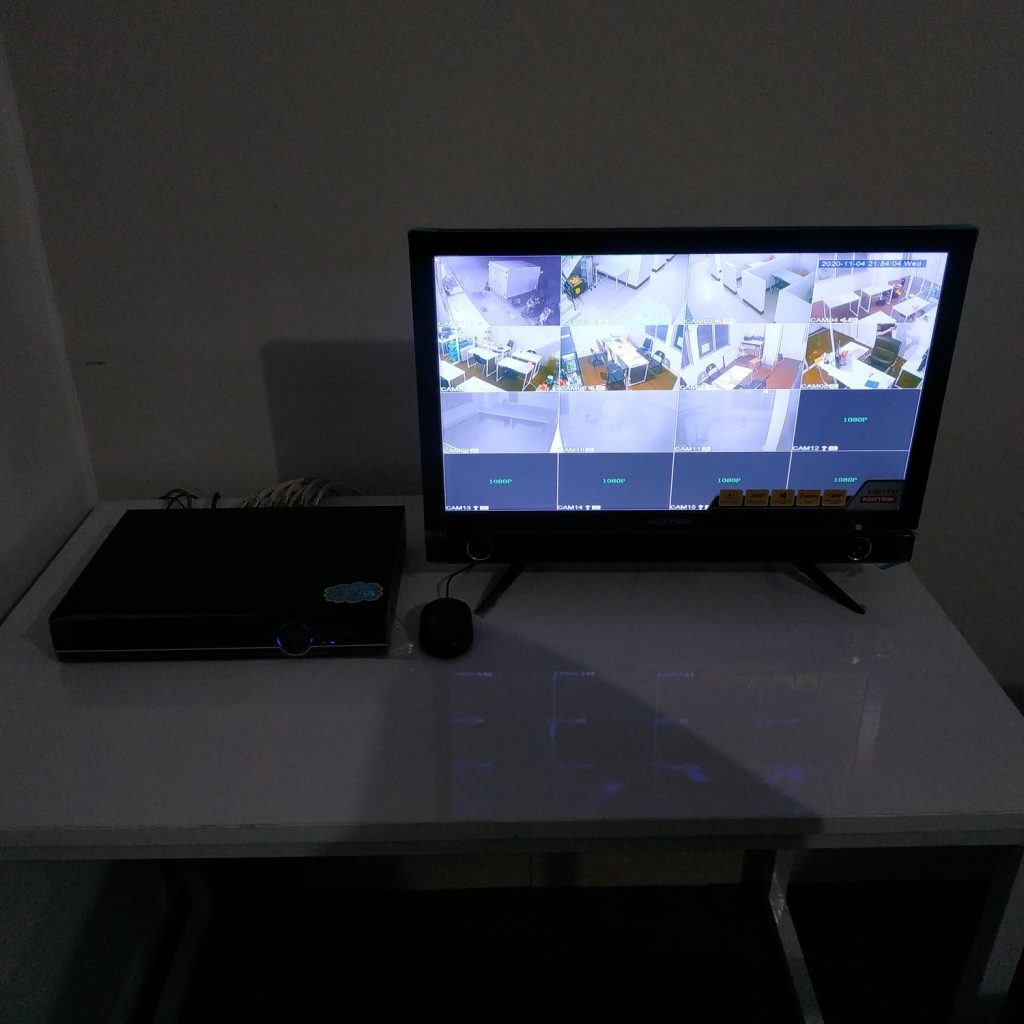 Instalasi CCTV & TV @ Anugrah Ika Mandiri, Citi Square, Kalideres, Jakarta Barat