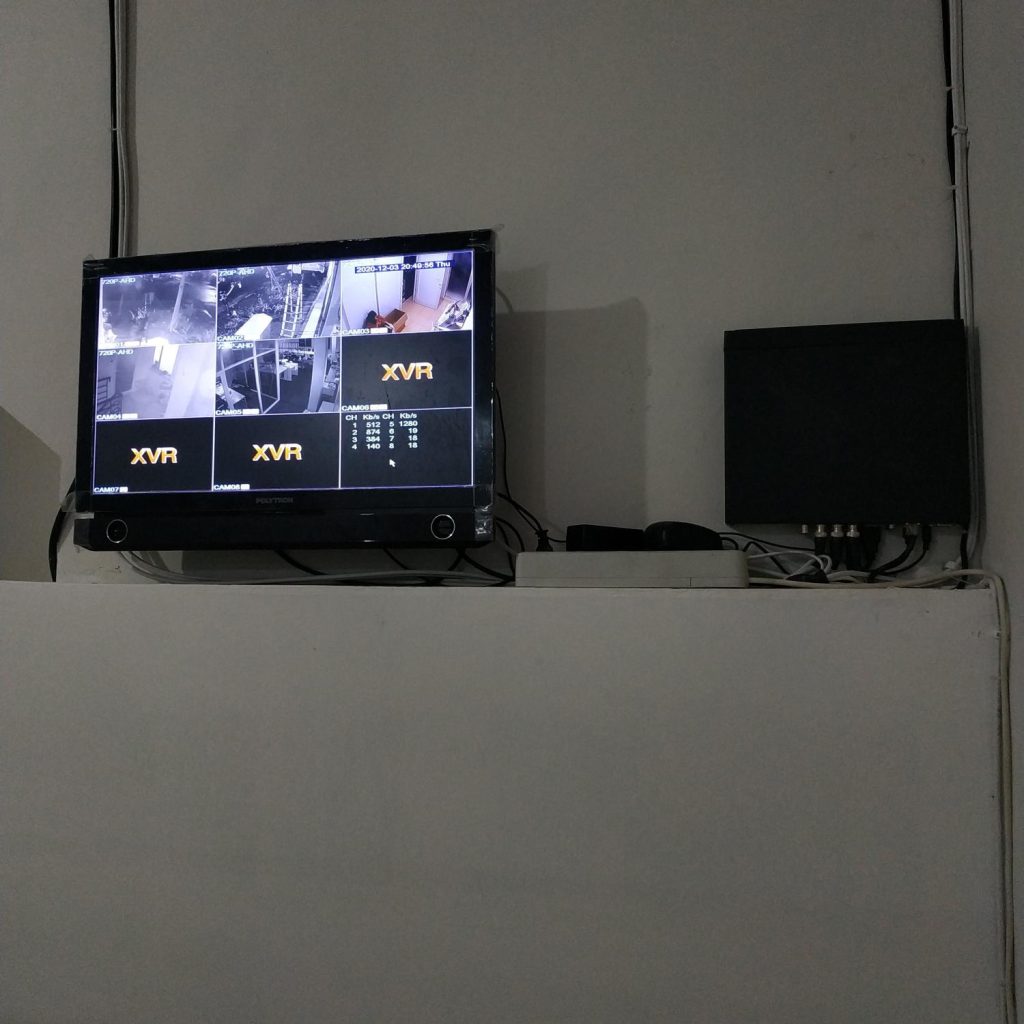 Instalasi CCTV & TV @ Anugrah Ika Mandiri, Citi Square, Kalideres, Jakarta Barat