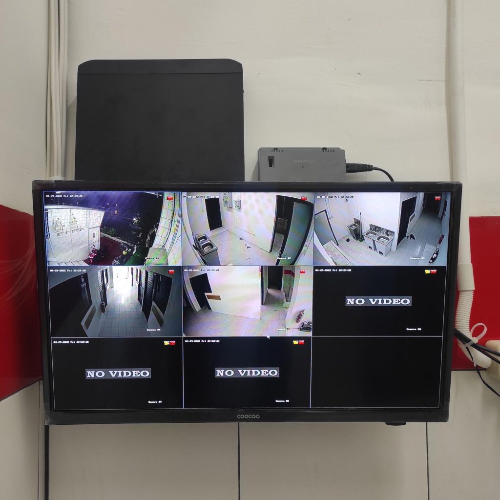 Instalasi CCTV & TV @ Box & Co, Pulo Gadung, Jakarta Timur, DKI Jakarta
