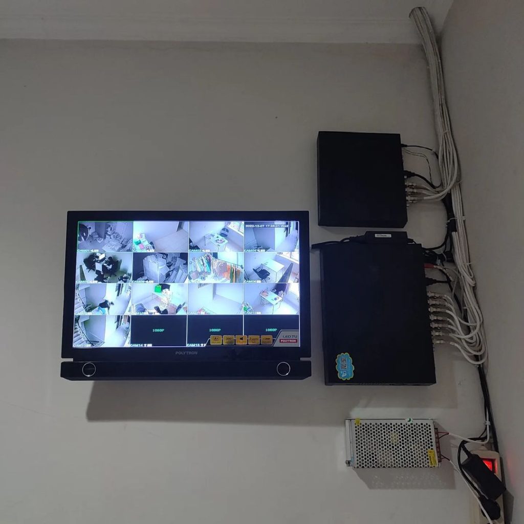 Instalasi CCTV & TV @ Citi Square, Kalideres, Jakarta Barat, DKI Jakarta