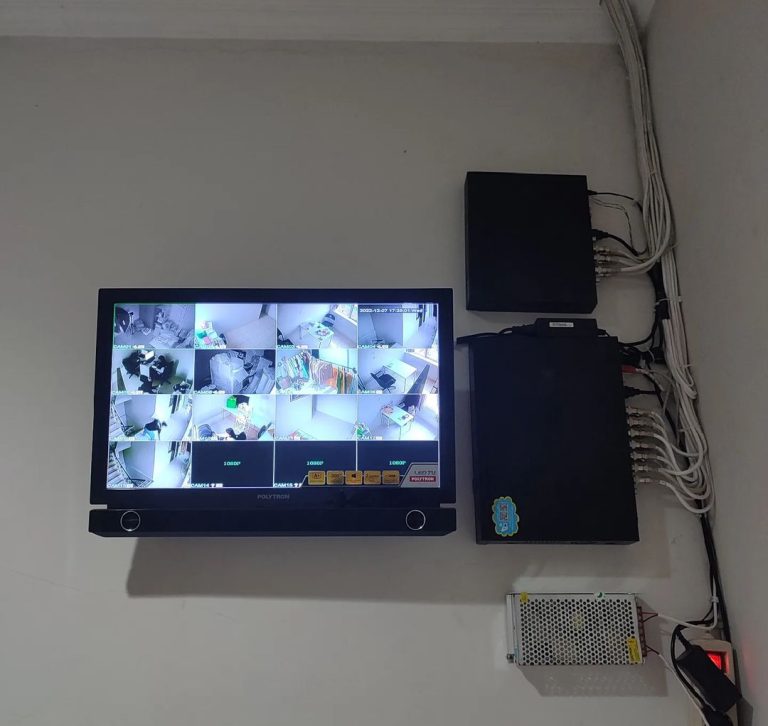 Instalasi CCTV & TV @ City Square, Kalideres, Jakarta Barat, DKI Jakarta