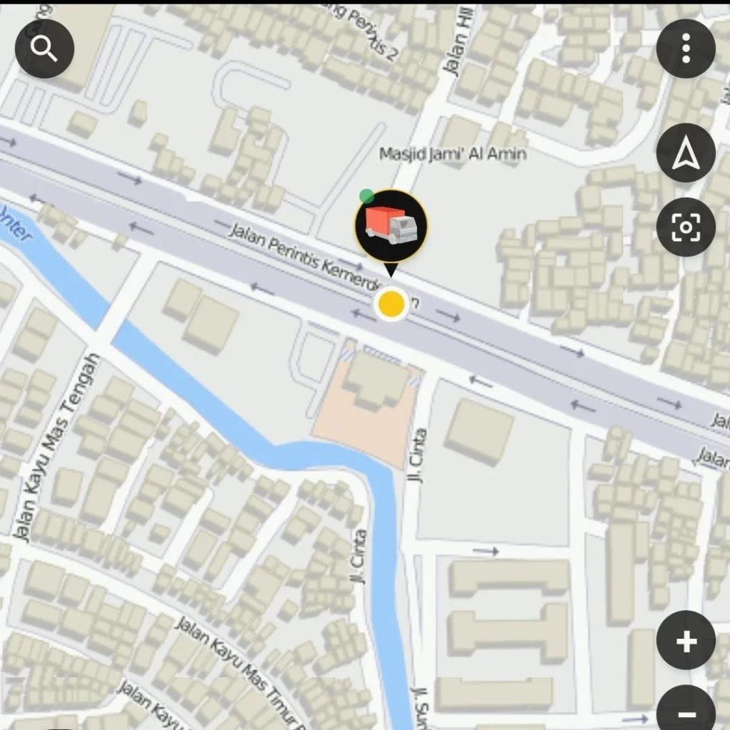 Instalasi GPS Tracker - Mitsubishi Colt Diesel @ Pegadungan, Kalideres, Jakarta Barat, DKI Jakarta