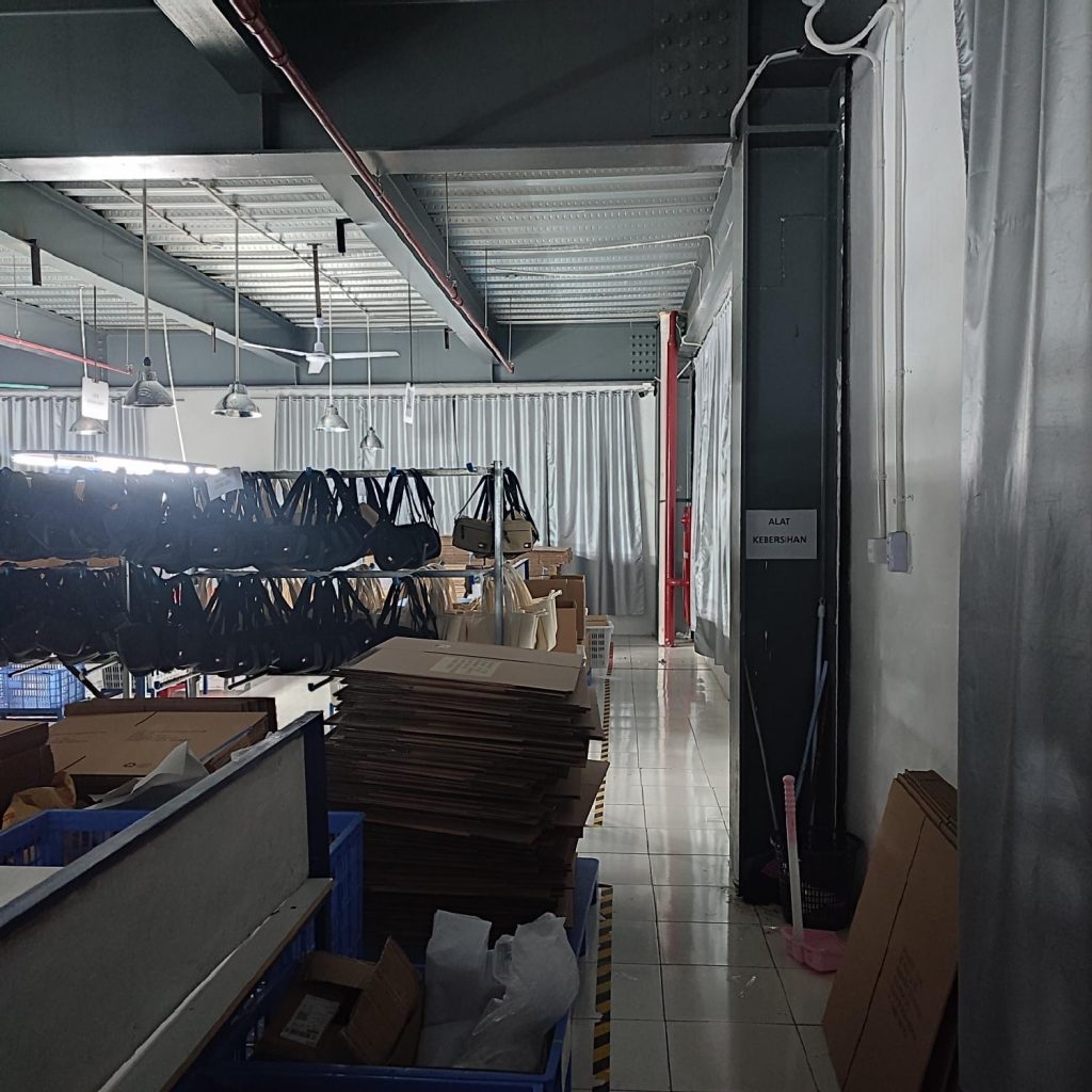 Instalasi IP CCTV @ PT. Unicorn Handbag Factory, Telukjambe Barat, Karawang, Jawa Barat