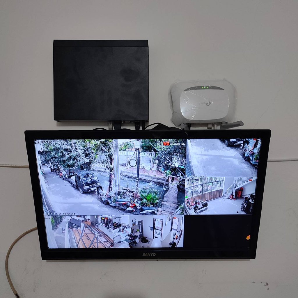 Instalasi IP PT CCTV & Wifi Repeater @ Rawa Bengkel, Cengkareng, Jakarta Barat, DKI Jakarta